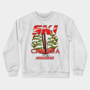 Canada Ski for Adventure Crewneck Sweatshirt